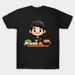 kawaii bento sushi T-Shirt cute  funny T-Shirt